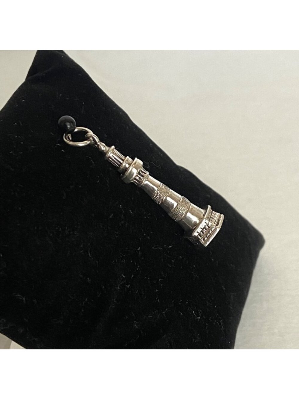 Sterling Silver 925 Maritime Nautical Lighthouse Pendant Charm - Picture 11 of 15